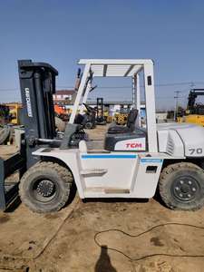 Japan Good Performance <b>Used</b> TCM 7Tons Diesel-Powered <b>Pallet</b> Truck 2024 Model 4X4 Drive 3m Lift 1 Year Warranty Low Price - Product Image 5