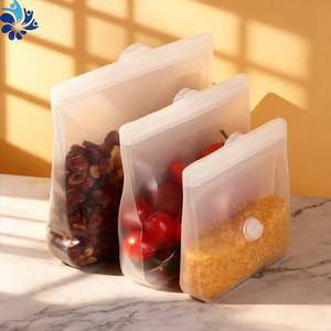 Bolsas de Silicona para Almacenamiento de Alimentos, Gran Capacidad, Reutilizables, Aptas para Microondas, Organización y Conservación en el Refrigerador - Product Image 1