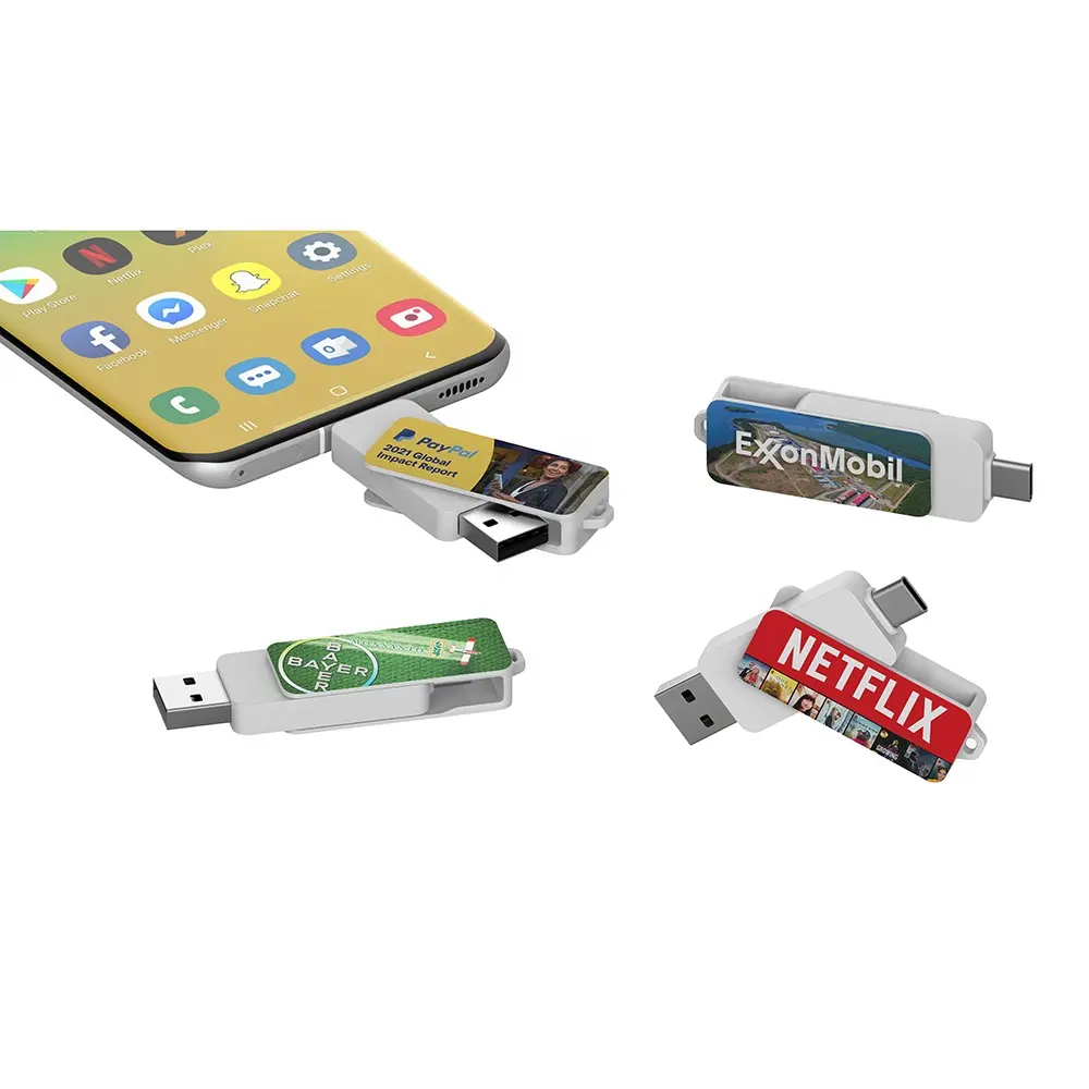 Pendrive USB 2.0/3.0 & Type-C USB Memory Stick 4GB 8GB 16GB 64GB 128GB 256GB USB Memoria ổ đĩa flash