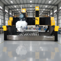 Máquina Router CNC JK Stone 5.5kW 380V con Servomotor de Engranajes PLC para Grabado y Corte de Mármol y Granito, Longitud Máxima Personalizable de 3200mm, Fácil de Usar
