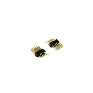 Pin başlığı 0.8mm erkek başlık çift satırlar dik açı SMT Pin başlık konektörü