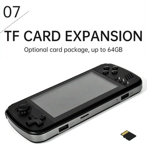 POWKIDDY-consola de juegos portátil X39, pantalla IPS de 4,3 pulgadas, Retro, clásico, compatible con controladores duales con cable - Product Image 5