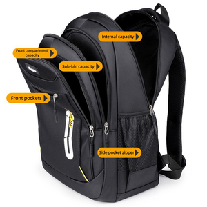 <b>College</b> Student <b>Backpack</b> Waterproof Polyester <b>Backpack</b> Sports for Teens Purple <b>Backpack</b> - Product Image 4