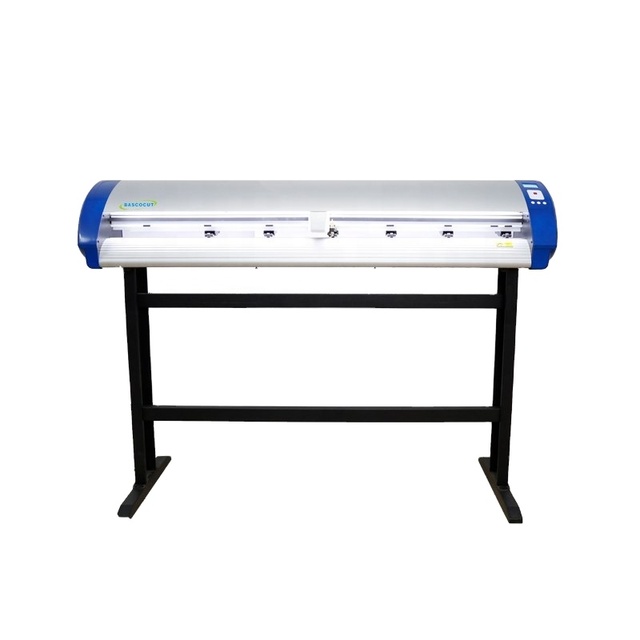 Bascocut 59'' Optical Sensor Graph Sticker Cutting Plotter with Stepper Motor Driver All-Time Favorite Vinyl Cutter