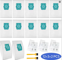 Pengganti Kantong Debu Robot Vacuum Cleaner HNW Cocok untuk Guard L1 S1 M1 Suku Cadang