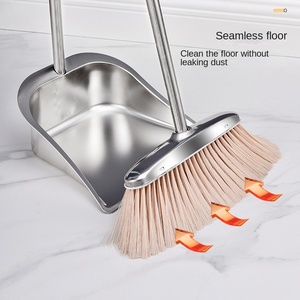 Recogedor de Basura Integrado de Acero Inoxidable Dajiang, Pala de Basura de Acero Inoxidable No Magnética, Pala de Basura Reforzada, Cubo Sanitario - Product Image 6