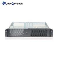 Boîtier de serveur compact 2U 19 pouces, profondeur 390 mm, micro ATX, châssis industriel court pour IPC