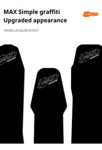 Autocollant de <span class=keywords><strong>protection</strong></span> de cadre de vélo en silicone ENLEE protège-fond anti-rayures et anti-collision pour autocollant de vélo de descente <span class=keywords><strong>vtt</strong></span> - Product Image 5