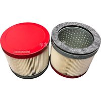 Filtre à air Becker 909580, élément filtrant sinterisé pour la filtration de la poussière et de l'air