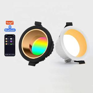 Faretto LED Smart da 10W 4 Pollici Compatibile con Tuya, Controllo Vocale e App, RGBCW Dimmerabile, Moderno per Soffitto Domestico - Product Image 1