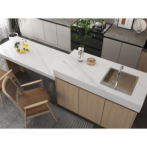 Carrelage de sol <span class=keywords><strong>en</strong></span> pierre frittée moderne de luxe, mat, résistant aux acides, antidérapant, 1600x3200mm, épaisseur 12mm, chambre à coucher, Jinsanjiao, 5+ ans - Product Image 6