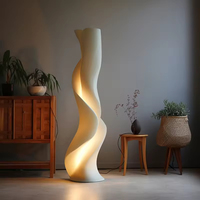 Lampe de sol LED moderne et créative à intensité variable |   Lampe sur pied réglable en acier, construction métallique, étanche, blanc neutre 4100K, IRC