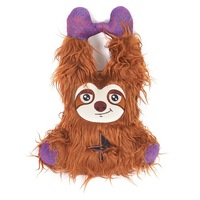 Jouet à mâcher pour chien en peluche Shaggy Monster Snuffle, couineur, pour dissimuler la nourriture, en forme de paresseux ou de gorille, pour soulager l'ennui