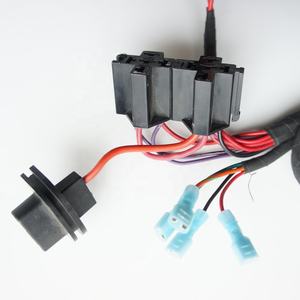 Harness Kabel Otomotif OEM ODM Dengan Konektor Tahan Air AC DC ECU Hitam 35-core Plug - Product Image 2