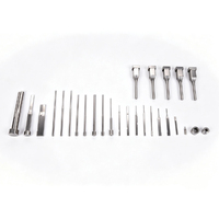 Pasador y Casquillo Expulsor para Molde de Inyección SKD61 S136, Superficie Nitrurada, Piezas de Precisión para Molde, Componentes Expulsores Rectos Estándar, OEM