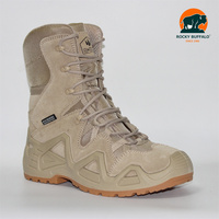 Rocky Buffalo Delta sepatu bot pendek tempur taktis, sepatu berburu luar ruangan antiselip High-Top untuk musim panas musim semi musim gugur-uniseks