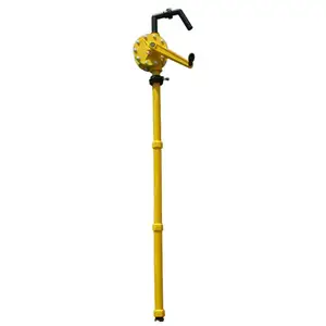Rotary Chemical Barrel Pump Polypropylene Drum Hand Pump For Water-Based Solutions