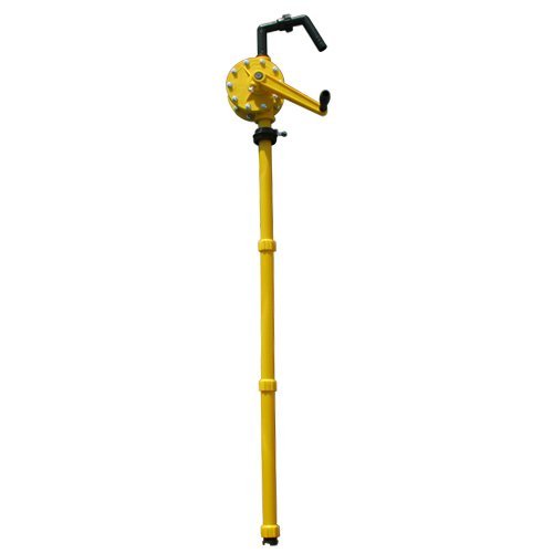 Rotary Chemical Barrel Pump, Polypropylene Drum Hand Pump for Water-Based Solutions