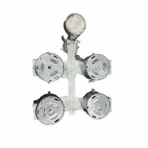 Capuchon d'extrémité de moteur en aluminium moulé sous pression, fabriqué au Vietnam sur mesure, avec usinage CNC pour petits moteurs AC et DC dans les appareils électroménagers - Product Image 3