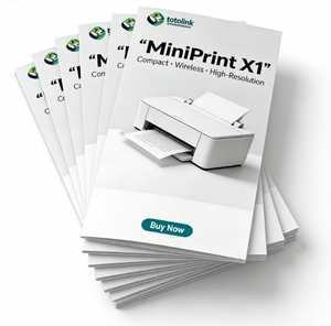 Brochure personnalisée à 3 volets, catalogue à prix abordable, <span class=keywords><strong>d</strong></span>épliant pour petites entreprises, impression sur carton pour prospectus - Product Image 3