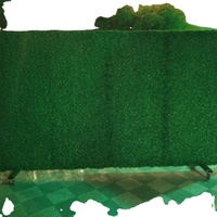 Mur végétal artificiel en gazon vert, clôture mobile en plastique, facile à transporter, taille personnalisée, intérieur/extérieur