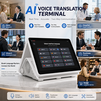 Terminal de Traducción IA Multilingüe, Dispositivo de Interpretación de Voz en Tiempo Real para Recepción de Hotel, Reuniones de Negocios, Servicios Públicos, OEM