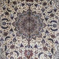 Bulk Order Available Vintage Cream Brown Floral Persian Modal Woven Carpets and Rugs for Sale 150*225cm