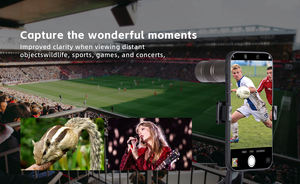 Objectif téléobjectif pour téléphone portable OEM d'usine 400 mm, mini télescope, objectif monoculaire HD pour téléphone portable, objectif externe pour la photographie <span class=keywords><strong>de</strong></span> téléphone - Product Image 4