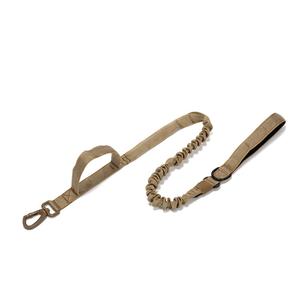 Juego de Correa y <span class=keywords><strong>collar</strong></span> de perro táctico de fibra de poliéster de alta calidad con logotipo personalizado para perros medianos/grandes - Product Image 1