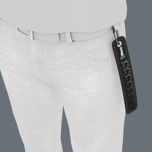WERA - 05003890001 Courroie textile pour 8 emplacements (déchargés)-EAN 4013288192417 ACCESSOIRES DE CLÉ À DOUILLE 1/2" - Product Image 4
