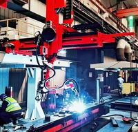 Robot Manipulador de Soldadura por Arco Industrial de Alta Precisión de 6 Ejes, Serie ARC SF-C2080X, para Fabricación de Metales