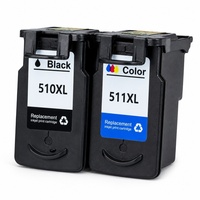 Cartouche d'encre YuXin PG-510 CL-511 XL pour imprimante Canon PIXMA IP2700 MP250 pour la maison et le bureau