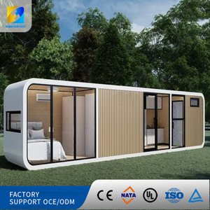 Conteneur Space Apple Luban 20/40 pieds modulaire prêt à expédier <span class=keywords><strong>en</strong></span> Thaïlande, préfabriqué, <span class=keywords><strong>petit</strong></span>, portable, cabane de <span class=keywords><strong>jardin</strong></span> <span class=keywords><strong>en</strong></span> bois, maison - Product Image 3