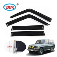 Accessoires extérieurs Auto, haute qualité, déflecteur de fenêtre de pluie, visière de ventilation pour LandCruiser Prado FJ150 FJ120 FJ90 FJ70