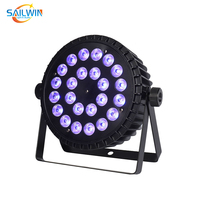 SW-C6V24 24 pièces RGBWA + UV 6in1 LED Par lumière 24x18w fête mariage Club DJ effet lumière de scène