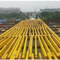 Poutre de coffrage en bois H20 durable pour le support de planchers et de toitures dans les projets de construction en béton