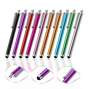 Lápiz <span class=keywords><strong>capacitivo</strong></span> para escribir a mano en teléfono móvil, bolígrafo táctil clásico con gancho para pantalla táctil, 9,0 - Product Image 1