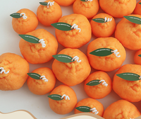Bougie parfumée artisanale Lovsens en forme de fruit, parfum orange, décoration d'intérieur, cadeau souvenir