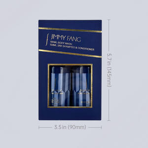 Coffret cadeau <span class=keywords><strong>douche</strong></span> pour <span class=keywords><strong>homme</strong></span> Jimmy Fang - <span class=keywords><strong>Gel</strong></span> <span class=keywords><strong>douche</strong></span> 100 ml + <span class=keywords><strong>Shampoing</strong></span> et revitalisant <span class=keywords><strong>2</strong></span> <span class=keywords><strong>en</strong></span> <span class=keywords><strong>1</strong></span> 100 ml - Product Image 5