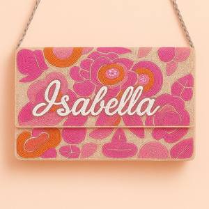 Elegante Bolso de Mano de Cuero y Lona con Patrón Geométrico, Estilo Occidental, Perfecto para Viajes y Compras - Product Image 3