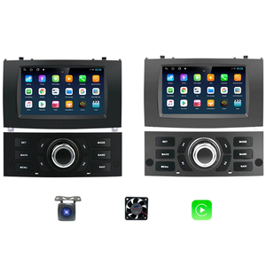 <span class=keywords><strong>Autoradio</strong></span> 7" <span class=keywords><strong>pour</strong></span> <span class=keywords><strong>Peugeot</strong></span> <span class=keywords><strong>407</strong></span> 2004-2010 avec Android Auto, Navigation GPS, Lecteur Vidéo, Stéréo Multimédia, Carplay et DSP (Pas de Lecteur DVD) - Product Image 1