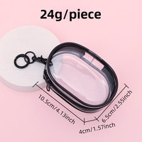 Organisateur de câbles de données multifonction en PVC transparent, étui portable pour écouteurs, sac de rangement pour téléphone, housse de protection