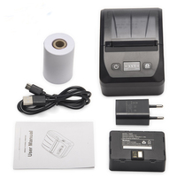 Imprimante thermique portable 58 mm, imprimante de reçus, vente chaude, imprimante thermique USB BT-581