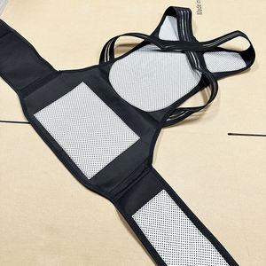 Bantalan bahu hangat otomatis, pemanas sendiri bantalan plastik penahan pinggang korektor postur penghilang nyeri terapi magnetik - Product Image 5