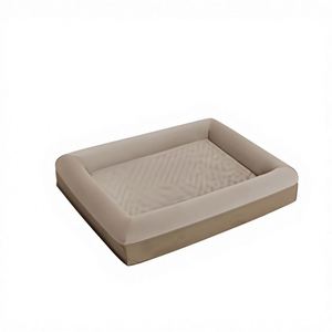 Cama ortopédica cuadrada de lujo para mascotas, de fibra química, con forro de esponja universal para todas las edades, extraíble, lavable, cómoda, sin necesidad de montaje. - Product Image 5