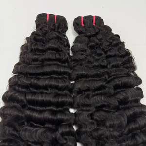 Pephair SDD Vietnamese Burmese Raw <strong>Hair</strong> Unprocessed Virgin Curly Wavy Bundle <strong>Hair</strong> Vendors Cuticle Aligned Raw Human <strong>Hair</strong> - Product Image 5