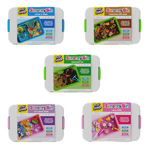 Juguetes <span class=keywords><strong>de</strong></span> Arena Mágica, Juego <span class=keywords><strong>de</strong></span> Juguetes Sensoriales con Moldes <span class=keywords><strong>de</strong></span> Construcción <span class=keywords><strong>de</strong></span> Dinosaurios Oceánicos, Helados y Pasteles, Caja <span class=keywords><strong>de</strong></span> Arena Sensorial, Juego al Aire Libre - Product Image 1