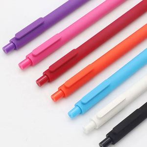Custom Soft Touch <b>Retractable</b> Gel Ink <b>Pens</b> 0.5mm Fine Point - Product Image 3
