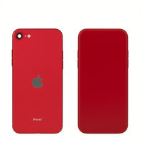 Carcasa Media SE 2020, Cubierta Trasera de Aleación de Aluminio, Roja