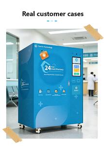Distributeur automatique pharmaceutique Yunyin Lifting 168 SKU, écran tactile 21,5 pouces, température/humidité constantes, sans surveillance, 24h/24, capacité 150-200 - Product Image 6